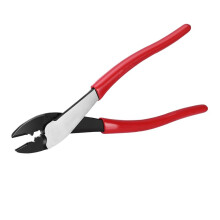 9.5" Wire Crimper/Cutter, Wire Crimping Tool with Thick Dip-Grip Handle, Crimper Tool Electrical for 10-22 AWG