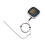 Waterproof Design Touch Screen Meat Thermometer, Oven Safe Stainless Steel Probe, LCD Display with Backlight, Timer Function for Cooking, Multiple 5