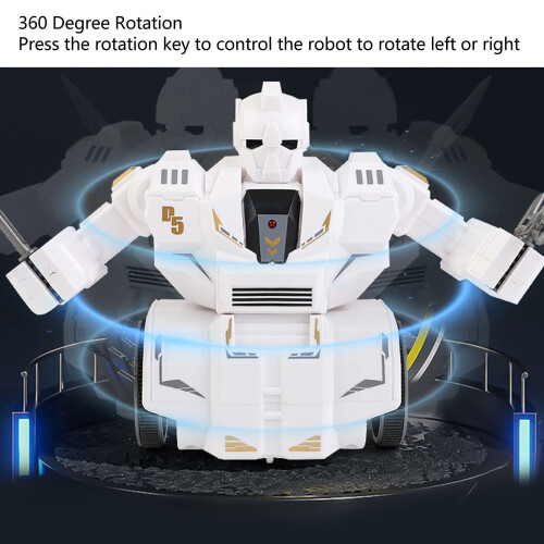 Model Toy RC Fighting Robot 2000mAh White 2