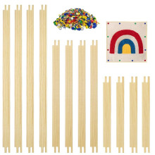 6 Sets Stretcher Bars for Needlework with 100 Tacks for Women'S Birthday Gifts,3 Sizes 12pcs Wooden Canvas Splicing