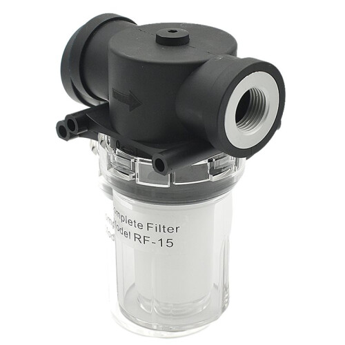 RF-15/20 Large Flow Vacuum Pump Filter Detachable Negative Pressure Separation for Pneumatic System Pump Protection RF15