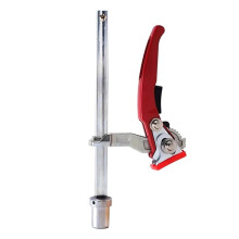 Woodworking Desktop Quick Acting Hold Down Clamp Fast Fixed Clip for Woodworking Benches20MM Hole Ratchet F Clamp