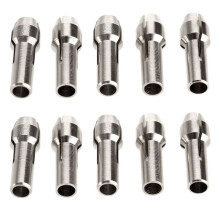 Drill Chuck 1/8inch (3.2mm) Diameter Drill Bit Chuck for Rotary Tools Power Tool Accessories 10 Pack