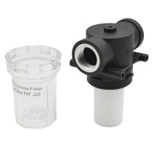 RF-15/20 Large Flow Vacuum Pump Filter Detachable Negative Pressure Separation for Pneumatic System Pump Protection RF20