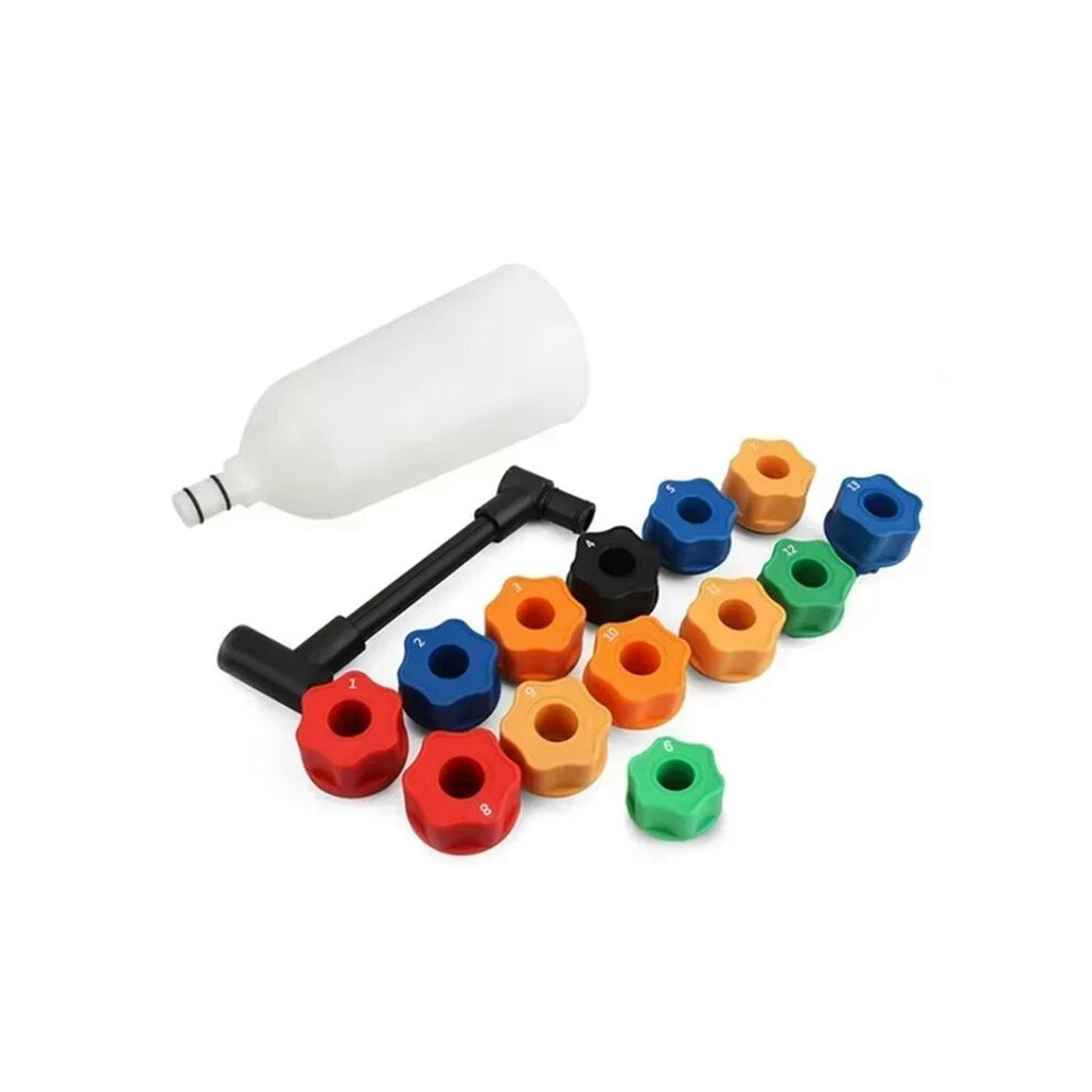 15 Pcs Oil Filler Oil Adding And Oil Changing Tool Car Engine Oil Changing Funnel Oil Filling Funnel Replacement Tool 6032888618033