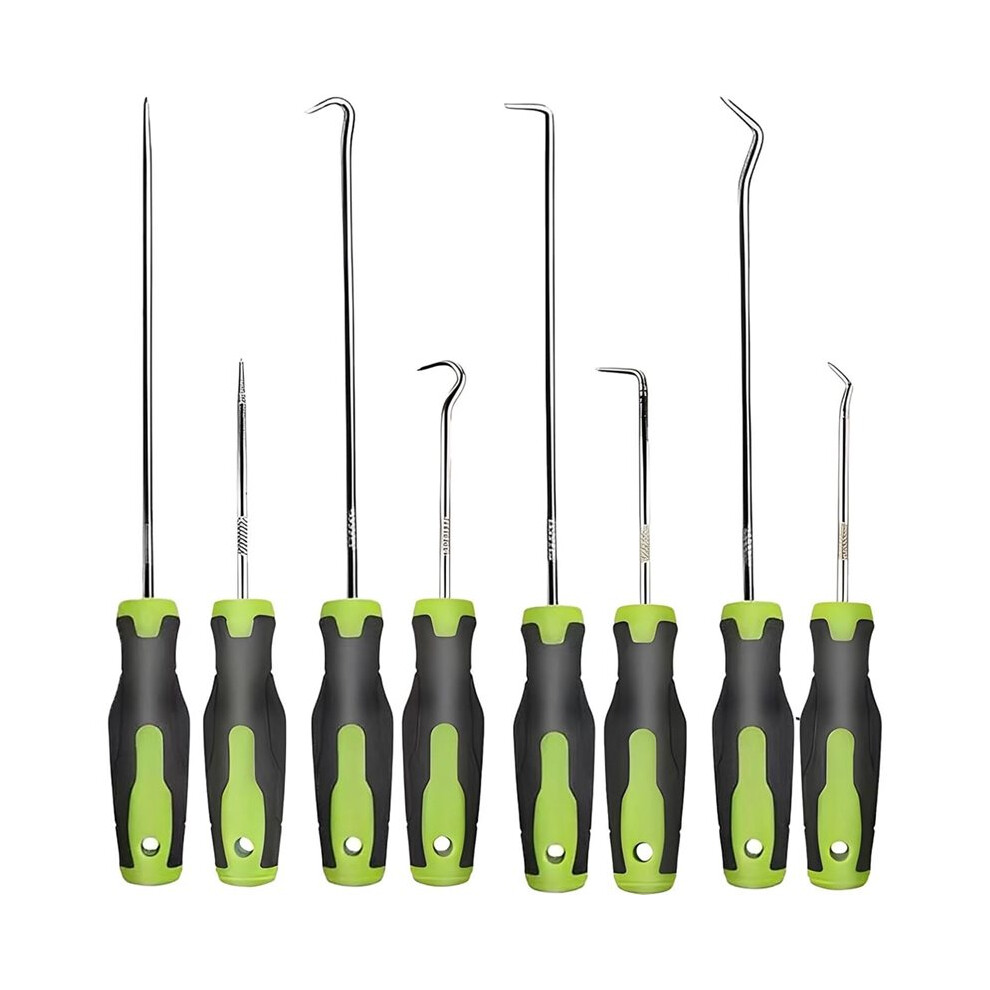 8Pcs Hook And Pick Set, Automotive Picks Tools For Car Oil Seal And Wire Separation Lock Picking Kit Lock Pick Tool Set 4711397570200