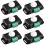 Lot de 6 Détecteurs de Mouvement Infrarouges PIR 12 V/24 V avec Minuterie pour Rubans LED Flexibles 1