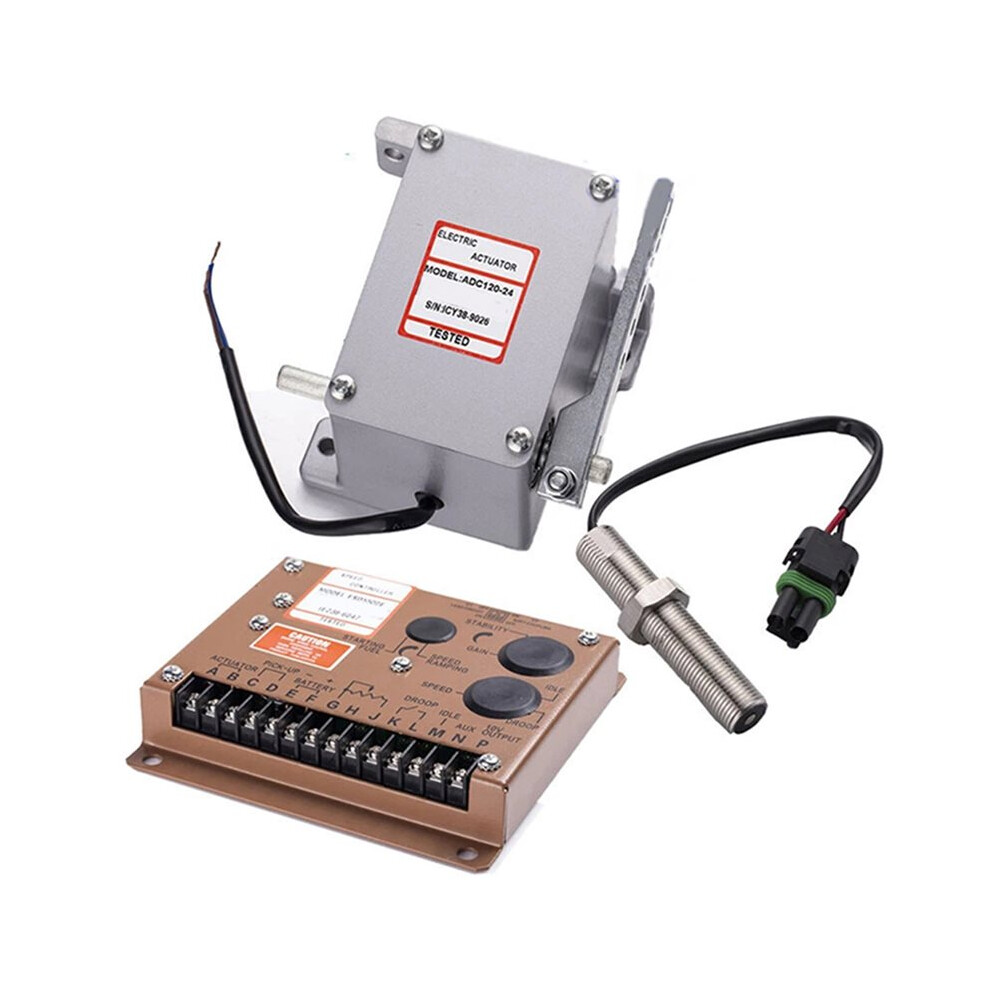 24V Actuator Adc120-24V Adc120-24 W/Governor Esd5500e & Pickup Sensor 3034572 For Generator 6033286316835