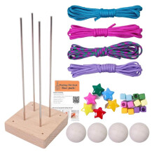 Kit de Puño de Mono con Cuerda de Paracaídas: Cuerda de Paracaídas, Cuerda para Manualidades, Actividad Educativa Divertida para Todas las Edades.