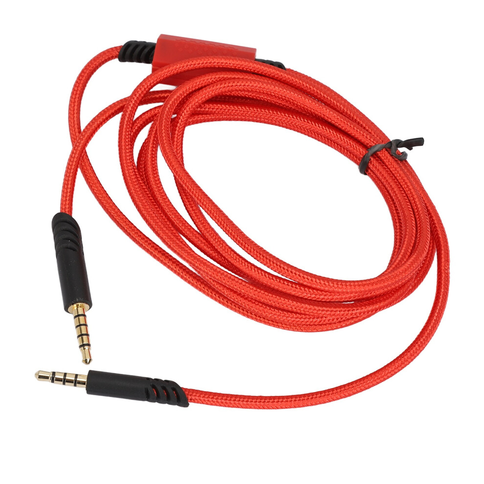 Gaming Headset Replacement Cable With Silent Switch For Astro A10 A40 Tr Red 5011388047155