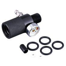 Pressure Tester Air Cylinder Adapter Extended Valve Adaptor for Tank with M18x1.5 Thread