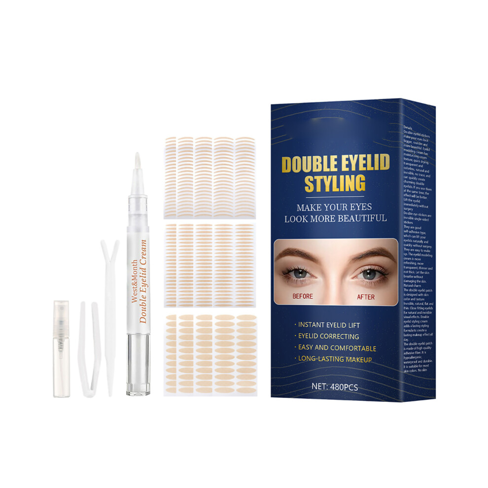 Instant Eye Lift Without Surgery Eyelid Lifter Strips Waterproof Double Eyelid Tapes Natural Looking Double Eyelids Fits All Types Of Eye Makeup Non