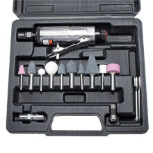 1/4 Inch Car Air Compressor 90psi Grinder Machine Tirel Rotary Stone Tool Kit High-Speed Polishing Pneumatic Tool