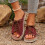 Γυναικείες Casual Flat Παντόφλες Willtoo με Στρογγυλή Δάχτυλη και Μποέμ Λουράκι για το 2