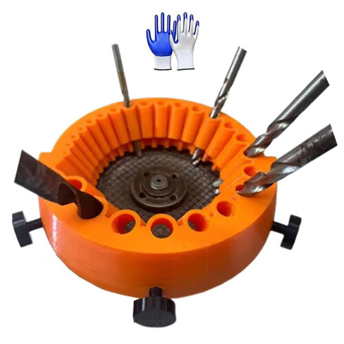 Drill Bit Sharpener, Power Drill Bit Grinding Attachment, Old Drill Bit Grinder,  Blade Angle Grinder for Grinding