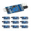 10pcs Intelligent Car Infrared Obstacle Avoidance Sensor Module Infrared Tube Module Photoelectric Reflection Sensor 1