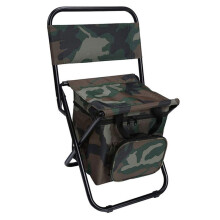 Portable Folding Chair with Detachable Box, Ultralight & Compact for Outdoor Camping, Hiking & Travel,Camouflage