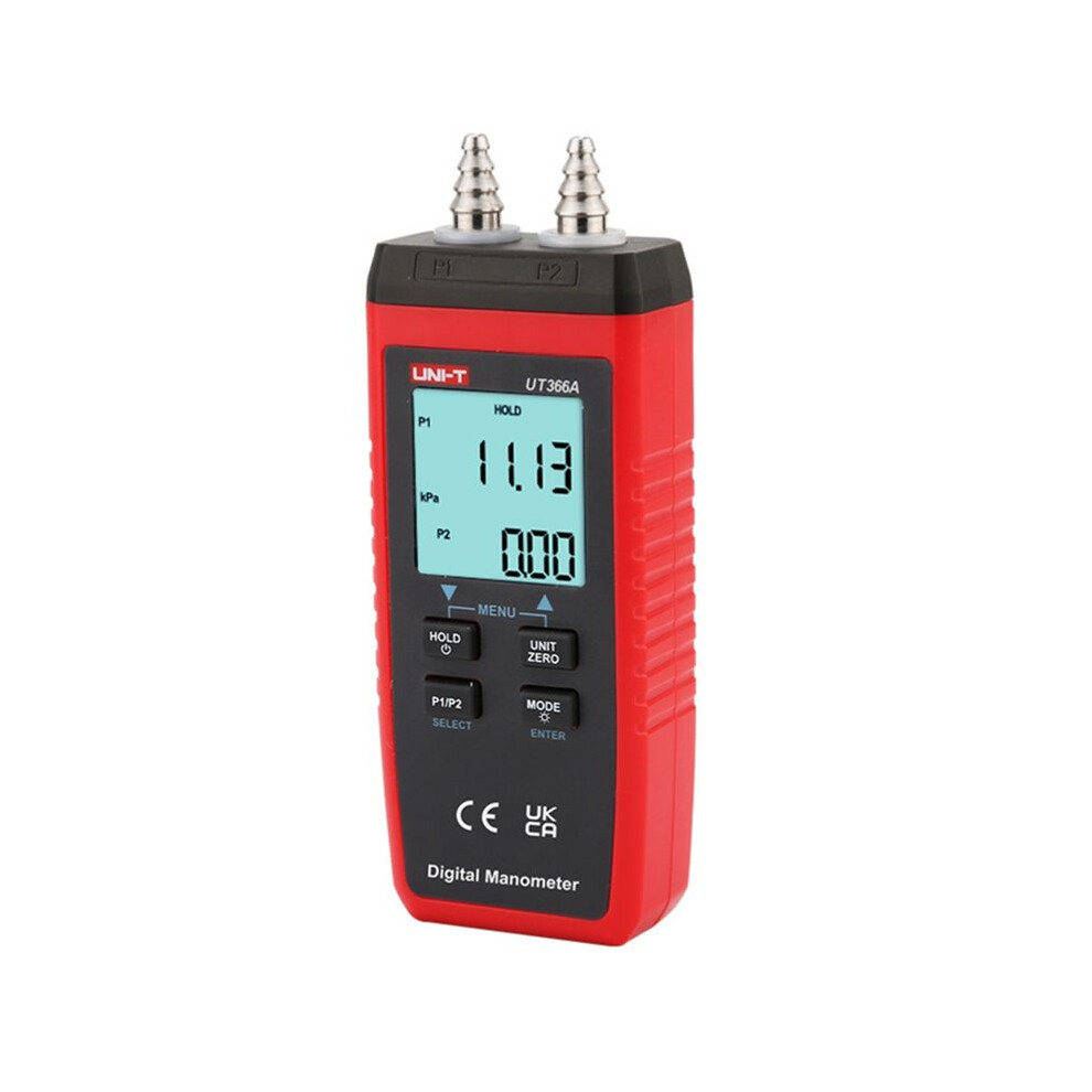 T Digital Manometer Ut366a Air Pressure Gauge Handheld Pressure Differential Detector Pressure Measuring Device 6033064646239