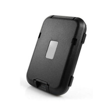 Anti-Diefstal Borstelkaartverpakking Minimalistische Portemonnee Aluminium Clip- Contant Geld Creditcard Visitekaartjeshouder Zwart
