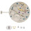 Watch Movement Replacement Part, Automatic Mechanical Watch Movement for Repairing Maintenance C 1