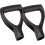 2-Piece D-Shaped Shovel Handle Replacement Handle Plastic D-Shaped Handle for and Garden Tools Inner Diameter 32cm 1