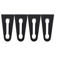 4PCS Sound Damper Door Lock Buffer, Noise Reduction Acoustic Cushioning Rubber Mats, for   Sedan Bora Caddy