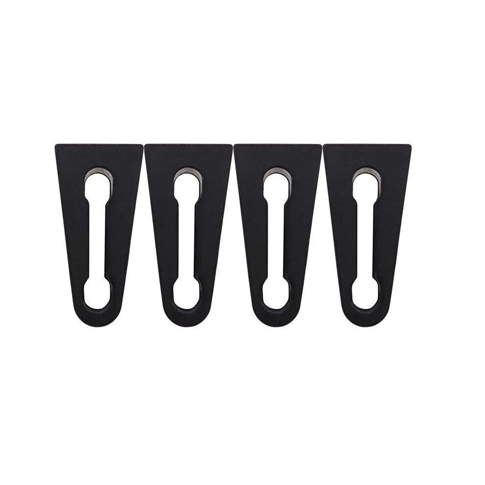 4Pcs Sound Damper Door Lock Buffer, Noise Reduction Acoustic Cushioning Rubber Mats, For Sedan Bora Caddy 6032759660147
