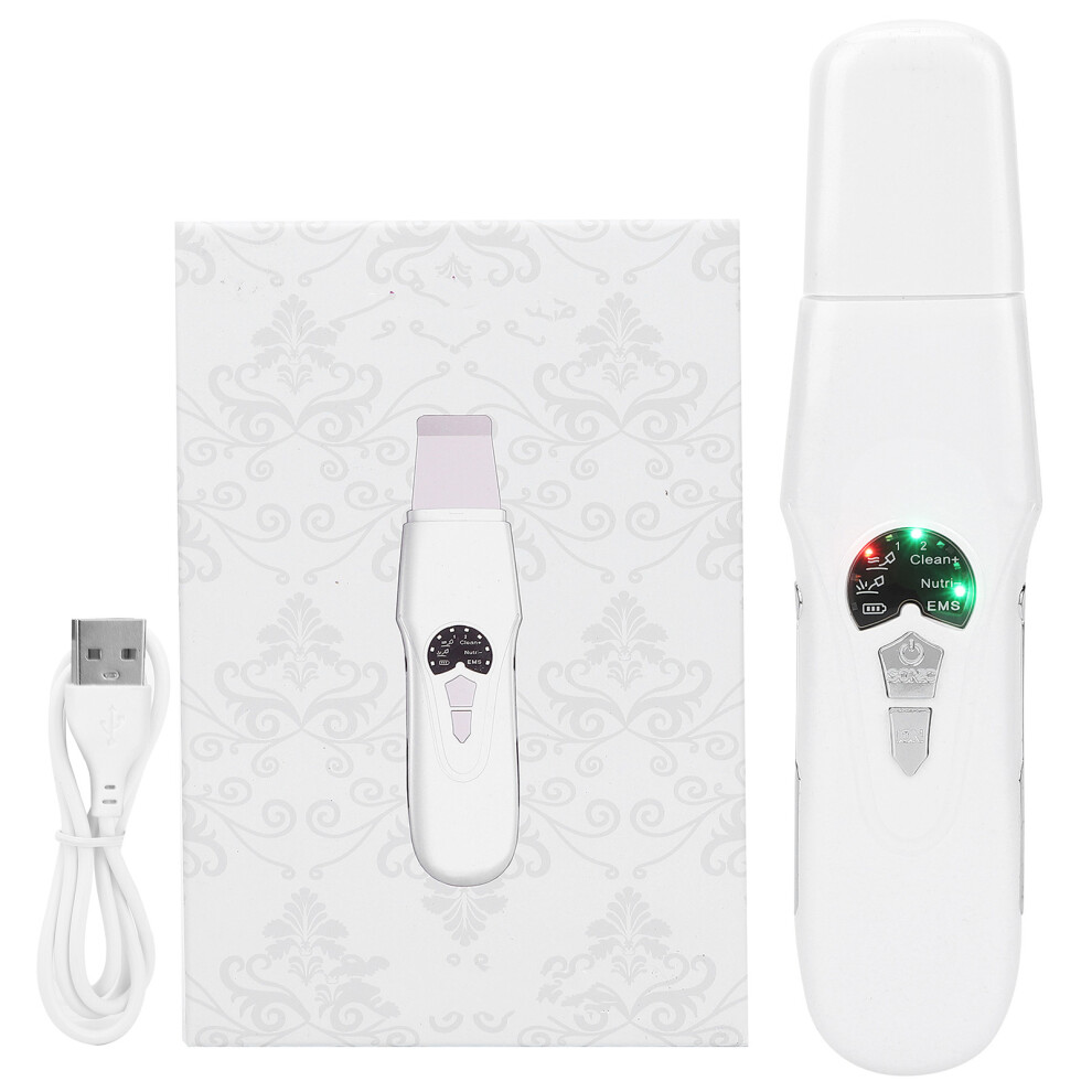 Pores Cleanser Facial Massager Deep Cleansing Vibrating Skin Scrubber Comfortable Ergonomic Design USB Rechargeable Multifunctional Comprehensive