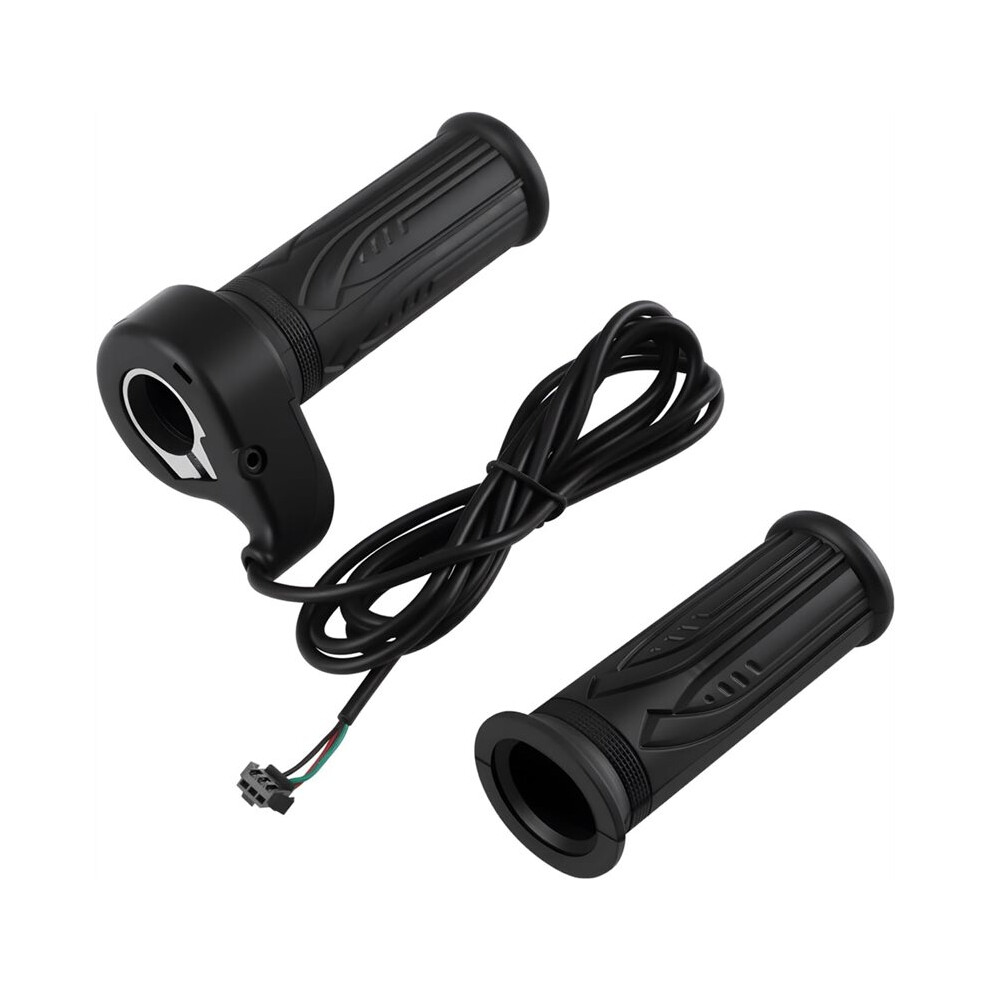 1 Pair E Bike Full Twist Throttle Handle 12V-72V 3 Pin Throttle Grip 20X For Ebike Electric Bicycle Scooter Motorcycle 4714120330607