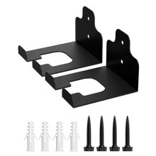 Suporte Organizador para Aparador de Grama, Gancho para Ferramentas Elétricas de Jardim, Suporte de Parede para Cortador de Grama, Pacote com 2