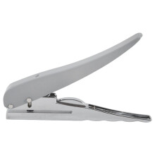 Heavy Duty Single Hole Punch,Hole Puncher 25 Sheets Capacity Paper Punch for Paper ID PVC Cards Scrapbook 8MM