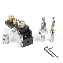 Aluminum Profile Tapping and Punching Assistant, Piercing Countersunk Tapping Tap, Manual 20/30/40 Aluminum Profile