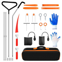 Car Tool Kit, Essential Automotive Repair Tools Set with Portable Carrying Bag for Car Interior & Exterior Maintenance