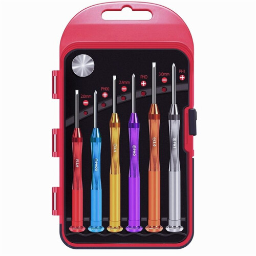 Small Screwdriver Set -  Tiny Precision Screwdriver Set for Watch Electronics Computer Eyeglass Repair Kit