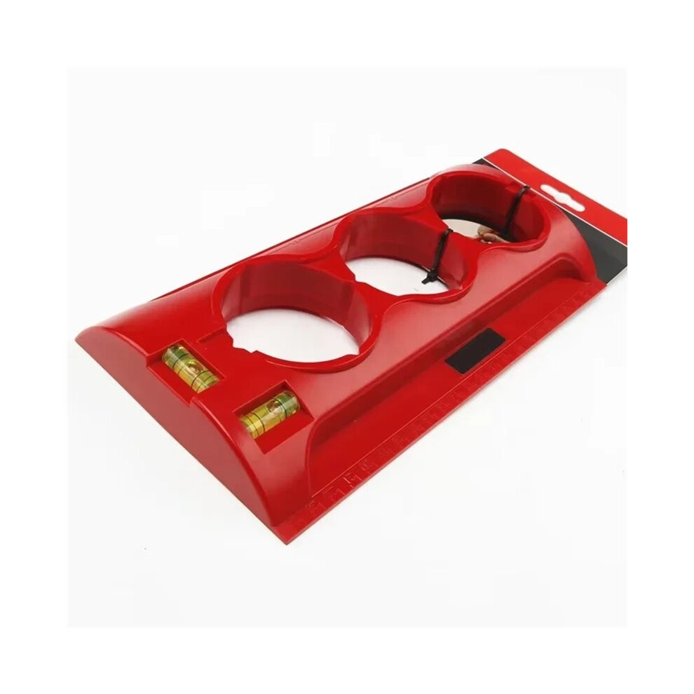 Plastic Punching Hole Fixing Clamp - Balance Locator Measuring Tool For Drilling(Durable,Adjustable) 6033546771312