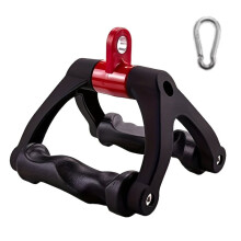 Anthropomorphic V-Shaped Grip for Wired Machines-Dual D Design,Material,Ideal for Pulling and Strength Training