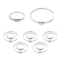 Lot de 20 Pinces à Sertir Réglables en Acier Inoxydable pour Soufflets de Cardan, avec Outils de Serrage (20-40 mm et 50-120 mm)