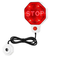 Garage Parking Sensor&Garage Parking Aid with LED Stop Light,Adjustable Ultrasonic Park Assistant EU Plug