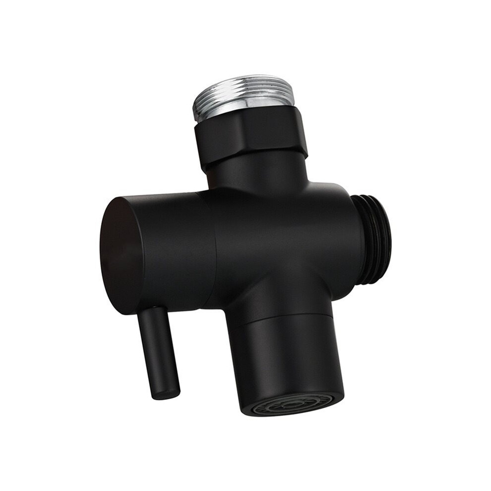 Brass Faucet Diverter Valve For Kitchen Sink Faucet Valve Splitter With Aerator Sink Hose Connector M22 To M24 Black 6033495087656