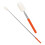 2pcs Telescoping Sponge Stick for Pottery, Retractable Ceramic Mud Tools Clay Sponge  A Stick with Handle 1