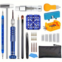 Uhrenreparatur-Werkzeugset für Batteriewechsel und Entfernen Von Armbandgliedern, Uhrenöffner, Uhrenreparatur-Schraubendreher-Set