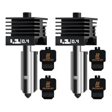 Upgraded 0.4mm Hotend Kit for H2D/H2S/H2C/P2S, High Temp Hardened Steel Nozzle with Silicone Socks