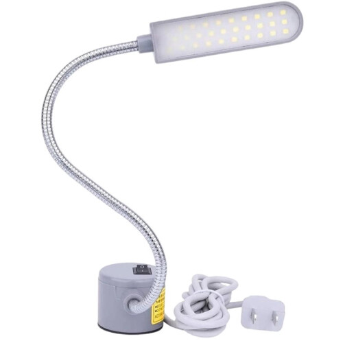 Sewing Machine Light LED (30LEDs) 6 W Multifunctional Work Lamp with Magnetic Mounting Base for Lathe Drill Press EU Plug 1