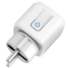 Graffiti  EU Socket 20A Wifi Plug with Power Monitoring for Assistant/Alexa