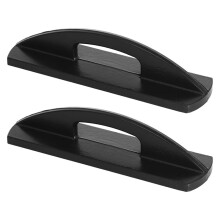 2 Pcs Cast Iron Sewing Weights for Fabric, Quilting & Tailoring, 9.8 X 2.8 X 2.4 in, Black
