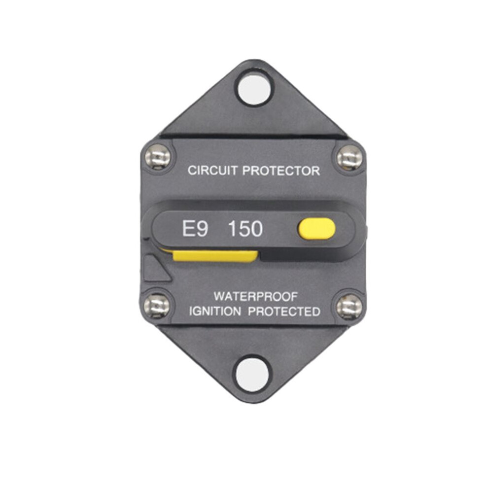 Motorhome Yacht Modification E9 Circuit Breaker Manual Reset With Emergency Cut-Off Embedded Installation 150A 4711357913658