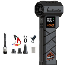 65m/S LED Display 40mm Jet Blower Powerful Air Blower 800g Wind Pressure Brushless Air Duster Blower Electric Compressed