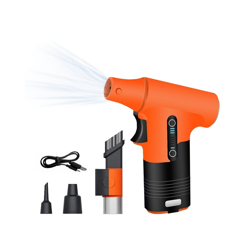 Turbo Fan 130000Rpm Electric Air Duster Rechargeable Blowing And Suction Dust Removal Jet Dry Blower For Home A 6031394960407