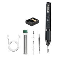 X210 USB Soldering Iron Adjustable Temperature Electric 30W Fast Heat Portable Digital Welding Station Kit Repair