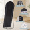 Arched Floor Mirror with Stand Black 65.1 x 25 Inches 8